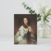 フランツ・ザバーウィンターハルターポートレート・オブ・マダム・リムスキー ポストカード (スタンド正面)