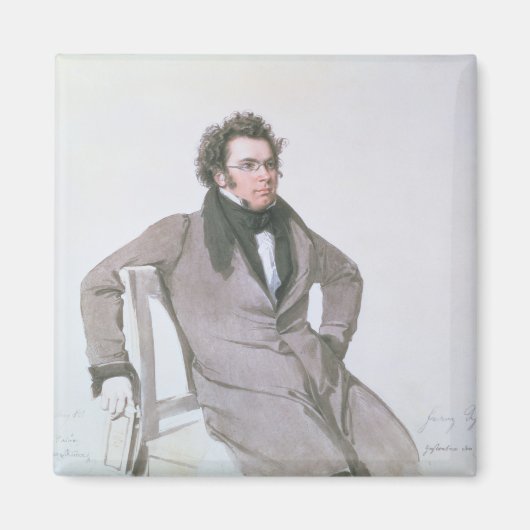 フランツ・シューベルト， 1825 マグネット (正面)