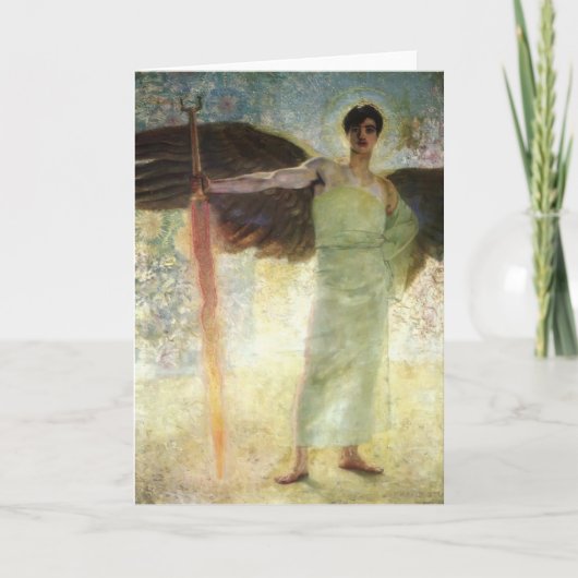 フランツ·スタックエンジェル·ウィズ·ザ·炎の剣 カード (正面)