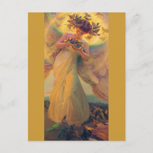 フランツ・ドヴォラックCC0420エンジェルお気に入りのポストカード ポストカード (正面)