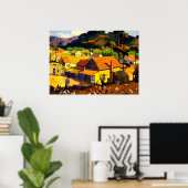 フランツ・ビショフ – キャンブリアの午後のシジル ポスター (ホームオフィス)