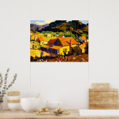 フランツ・ビショフ – キャンブリアの午後のシジル ポスター (キッチン)