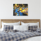 フランツ・ビショフ – モントレー生まれ州クレフトツリーズ キャンバスプリント (インサイチュ (寝室))