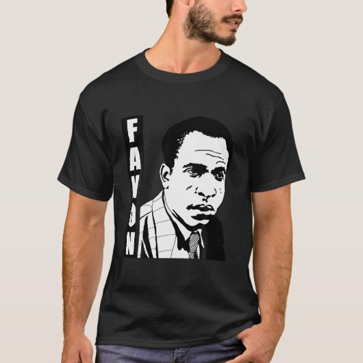 フランツ・ファノン Tシャツ (正面)