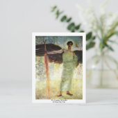 フランツ・フォンが立ち往生して、楽園の守護者となった。 ポストカード (スタンド正面)