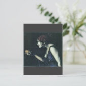 フランツ・フォン・スタック – ティラ・デュリューをサーチェとして ポストカード (スタンド正面)