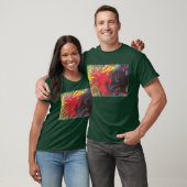 フランツ・マルクによる「闘争する形態」ヴィンテージ ファインアート Tシャツ (ユニセックス)