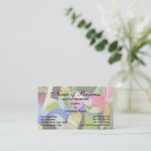 フランツ・マルクの樹木のある家 名刺 (スタンド正面)