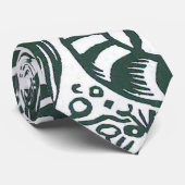 フランツ・マルクの虎、ヴィンテージ表現主義アート ネクタイ (ロール)