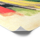 フランツ・マルクの『色彩の花』（別名：『抽象形態』） ポスター (角)