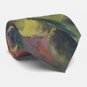 フランツ・マルクの『花園の鹿』、ヴィンテージ・アート ネクタイ (ロール)