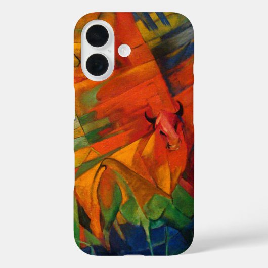 フランツ・マルクの『風景の中の動物』 Case-Mate iPhoneケース (裏面)