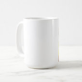 フランツ・マルク青い馬のタワー コーヒーマグカップ (正面左)