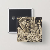 フランツ・マルク|の和解Versoehnung 缶バッジ (正面&裏面)