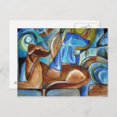 フランツ・マルク・アート ポストカード (正面/裏面)