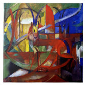 フランツ・マルク – ガゼル， タイル (正面)