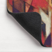 フランツ・マルク-キツネ マウスパッド (コーナー)