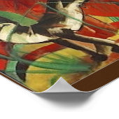 フランツ・マルク、ファインアート、3匹の猫 ポスター (角)