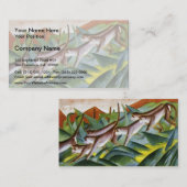 フランツ·マルク·モンキー·フリーズ 名刺 (正面/裏面)