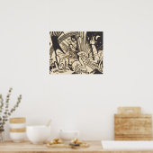 フランツ・マルク |和解Versoehnung ポスター (キッチン)