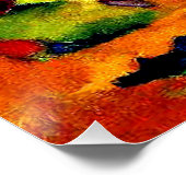 フランツ・マルク、放牧馬IV ポスター (コーナー)