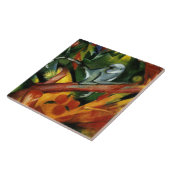 フランツ・マルク – 有名なサル絵画、 タイル (側面)