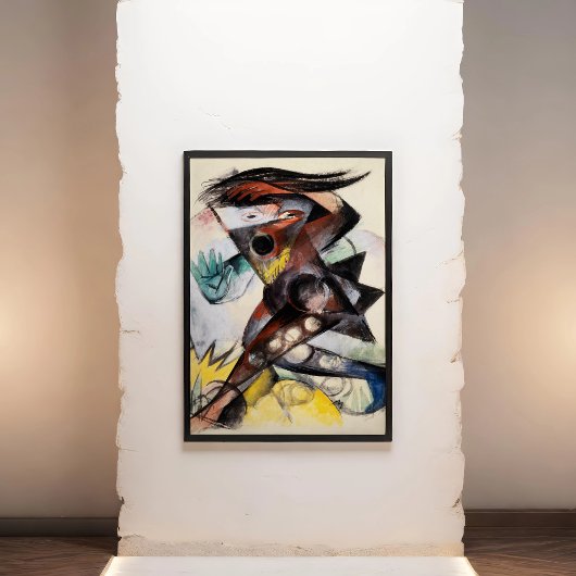 フランツ・マークによるテンペストのためのキャリバン人形 ポスター