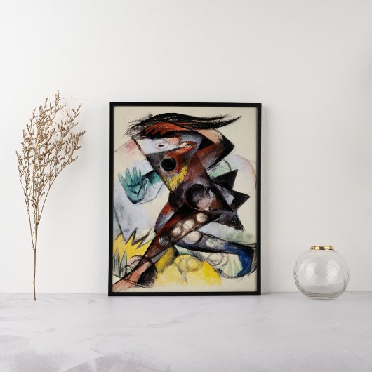 フランツ・マークによるテンペストのためのキャリバン人形 ポスター