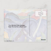 フランツ・マークの青い大きな馬 ポストカード (裏面)