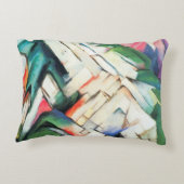 フランツ・マークの『山』(風景)、ヴィンテージ・アート アクセントクッション (裏面)