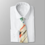 フランツ・マークの『山』（風景）、ヴィンテージ・アート ネクタイ (タイ)