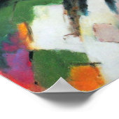 フランツ・マークの『山』（風景）、ヴィンテージ・アート ポスター (角)