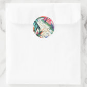 フランツ・マークの『山』(風景)、ヴィンテージ・アート ラウンドシール (バッグ)