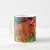 フランツ・マーク・アニマルズ抽象芸術 コーヒーマグカップ (正面左)