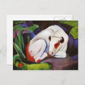 フランツ・マーク – ステア（牛） ポストカード (正面/裏面)