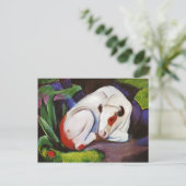 フランツ・マーク – ステア（牛） ポストカード (スタンド正面)