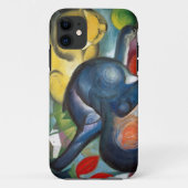 フランツ・マーク・ブルーとイエロー2匹 Case-Mate iPhoneケース (裏面)