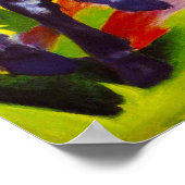 フランツ・マーク・ブルー・ホースのポスター ポスター (角)