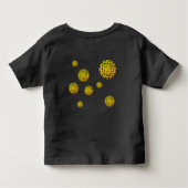 フランツ・マーク・ホワイトキャット トドラーTシャツ (裏面)