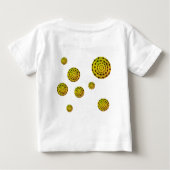 フランツ・マーク・ホワイトキャット ベビーTシャツ (裏面)