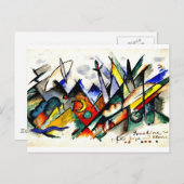 フランツ・マーク – ヴァイオリンとピアノのためのソナティン ポストカード (正面/裏面)