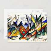 フランツ・マーク – ヴァイオリンとピアノのためのソナティン ポストカード (正面/裏面)