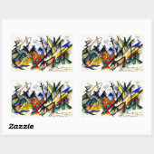 フランツ・マーク – ヴァイオリンとピアノのためのソナティン 長方形シール (シート)