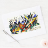 フランツ・マーク – ヴァイオリンとピアノのためのソナティン 長方形シール (封筒)