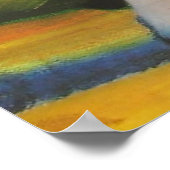 フランツ・マーク・ヴィンテージのポスターシリーズ~ザ・ブルーホース ポスター (角)