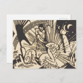フランツ・マーク | 和解 Versoehnung ポストカード (正面/裏面)