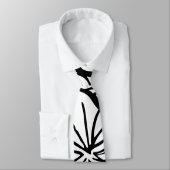 フランツ・マーク – 白黒のタイガー – 抽象芸術・アート ネクタイ (タイ)