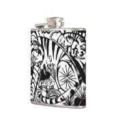 フランツ・マーク – 白黒のタイガー – 抽象芸術・アート フラスク (左)