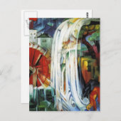 フランツ・マーク - 魔法の工場 ポストカード (正面/裏面)