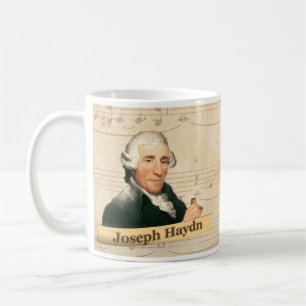 フランツ・ヨーゼフ・ハイドンの歴史的マグ コーヒーマグカップ
